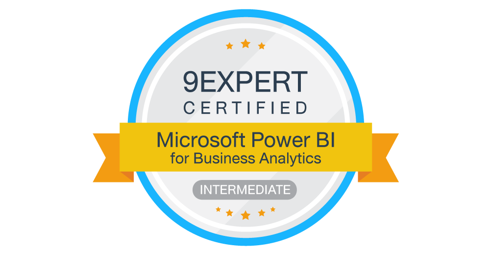 Power Bi Desktop For Business Analytics Certificate Power Bi